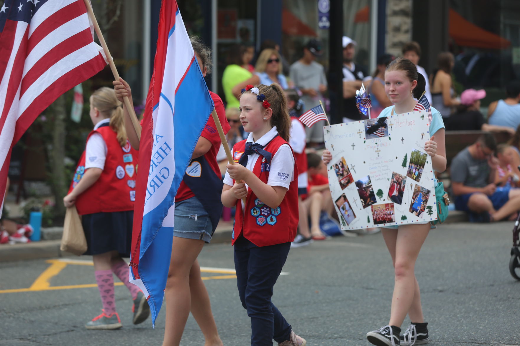 Hammonton's annual Fourth of July parade 2019 along Bellevue Avenue.
